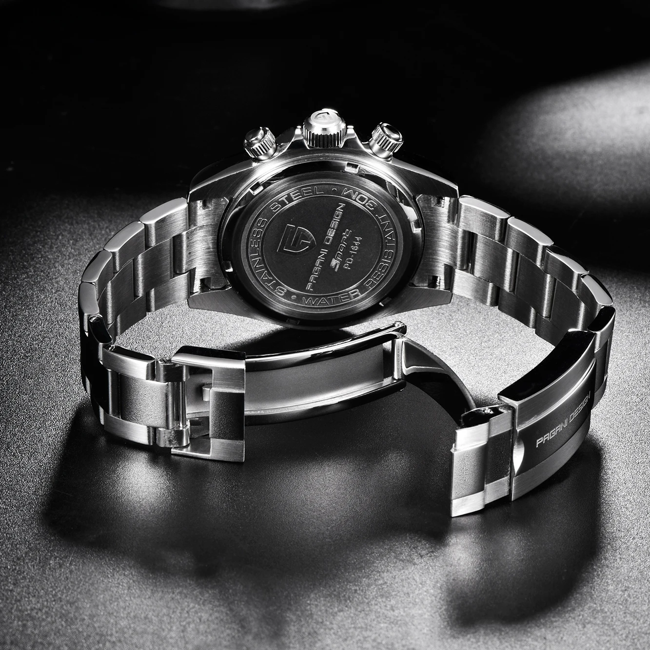 2021 New PAGANI Design Top Brand Men's Sports Quartz Watches Sapphire Stainless Steel Waterproof Chronograph Luxury Reloj Hombre