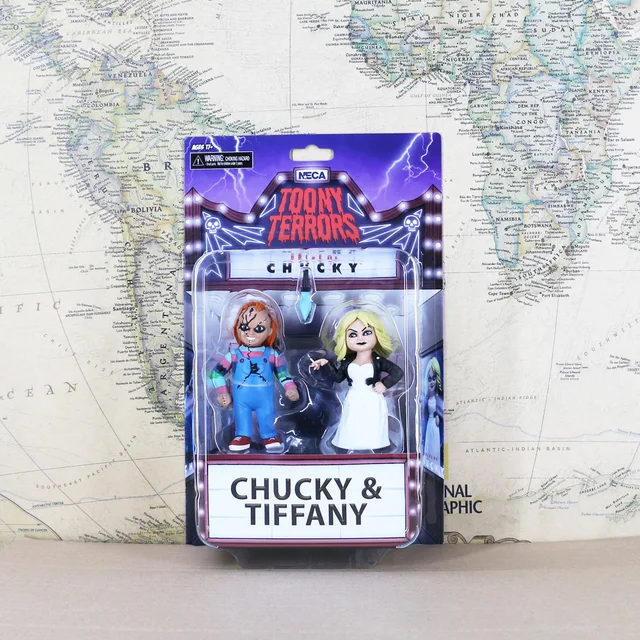 チャッキー & ティファニー フィギュア2セット Amazon | チャッキーの花嫁 - チャッキーとティファニー 2パック - 8