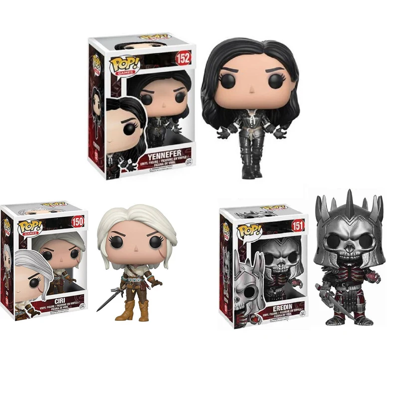 

Funko POP The Witcher 3 Wild Hunt PVC Action Action 10cm Collection Model Figures Kids Toys for Children Gifts Hot Toys