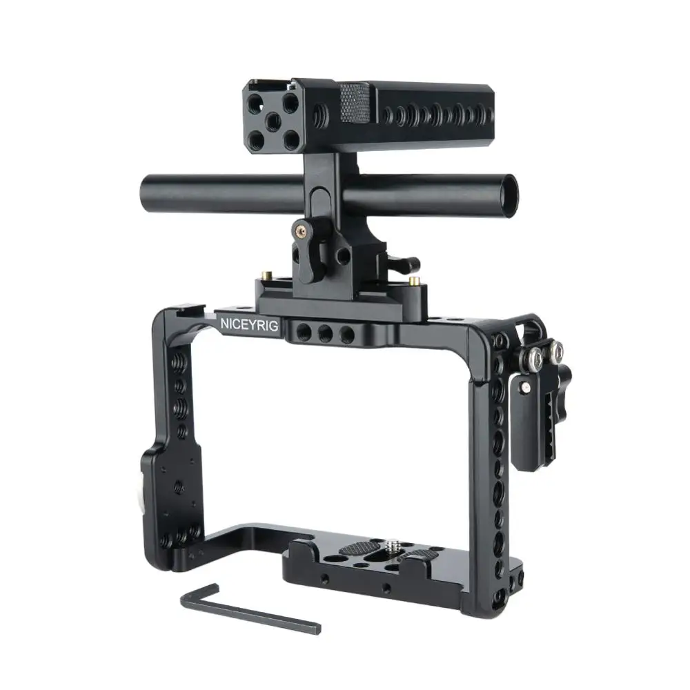 NICEYRIG для SONY A7III/A7MIII/A7II/A7RII/A7RIII/A7SII фотостудия dslr камера клетка зажим кабеля|Клетки