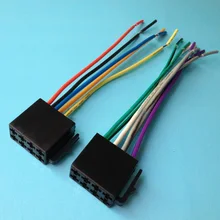 NEW HOT Wire Harness Female Adapter Connector Cable Radio Wiring Connector Adapter Plug Kit for Auto Car Stereo System