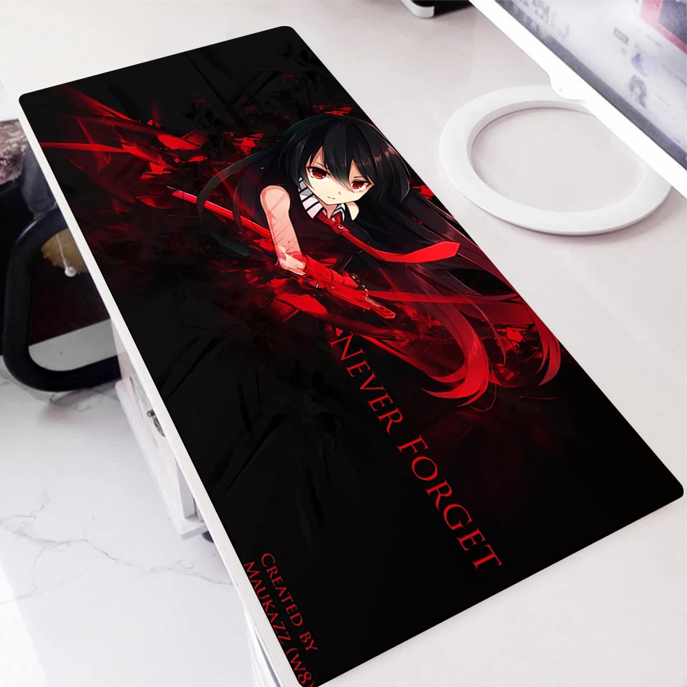 Large Mouse pad Akame Ga Kill mat Anime gaming mousepad L XL Game  Customized Personalized Keyboard Mouse pad for CS GO PUBG Rug|Mouse Pads| -  AliExpress