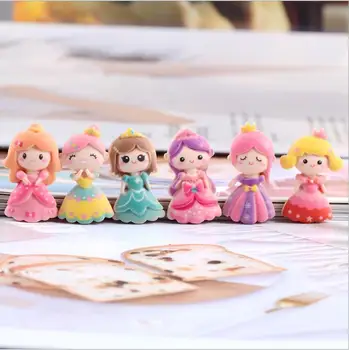 

20Pcs Princess Girls Flatback Resin Cabochons Scrapbook Craft DIY Embellishments decor Headwear accessories