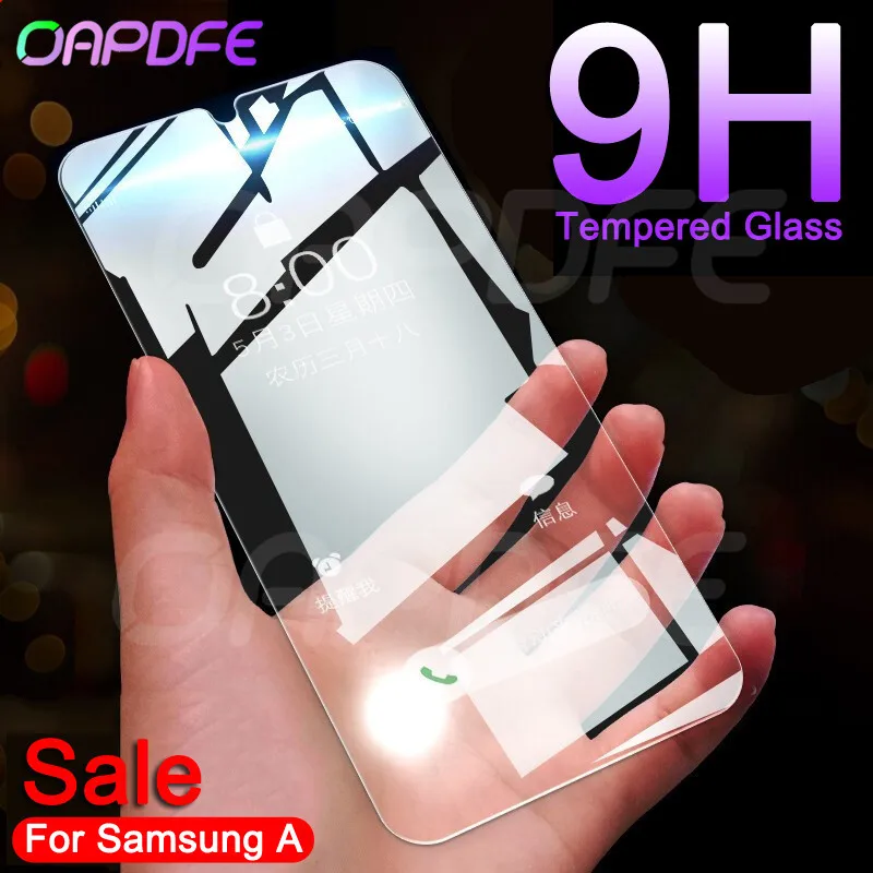 

9H Protective Glass on the For Samsung Galaxy A20E A40S A10 A20 A30 A40 A50 A60 A70 A80 A90 Tempered Screen Protector Glass Film
