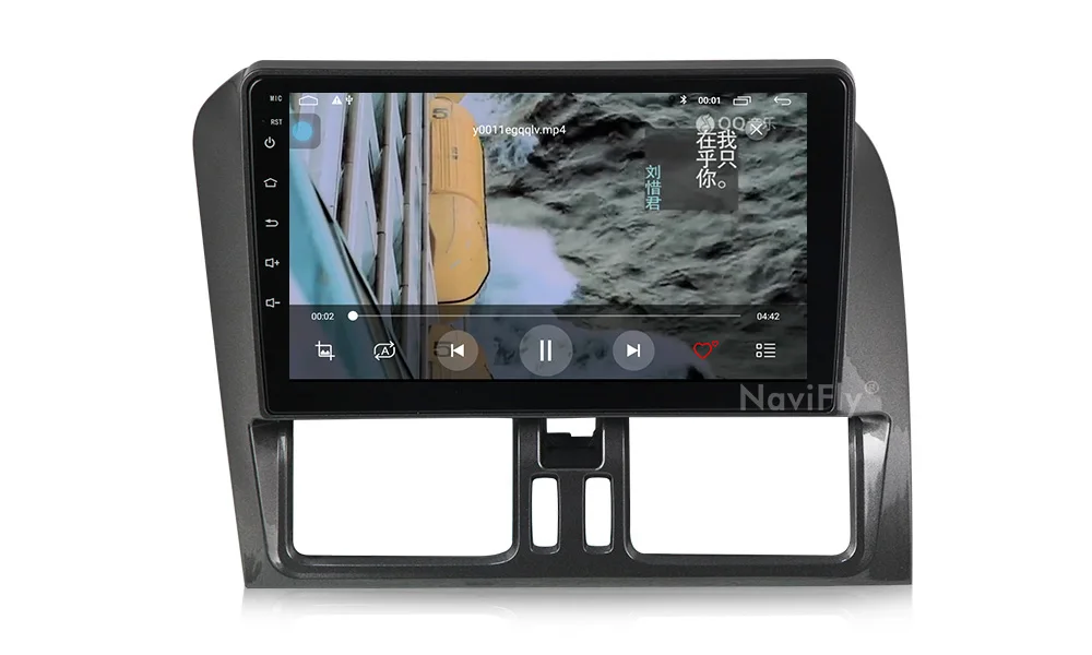 Sale NaviFly Car Multimedia player for Volvo XC60 2010 2011 2012 Left Steering Wheel Stereo Radio with Wifi RDS GPS Navi 1024*600 HD 24