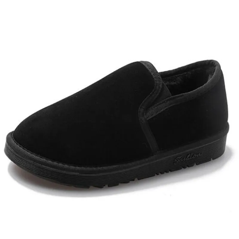 

Autumn winter new style snow boots women's lazy flat low-top plus velvet warm cotton shoes women sneakers large size 35-44