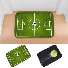 Футбольное поле детская игровая площадка ковер с рисунком футбольного поля домашний декор игровой коврик для мальчиков и девочек FP8