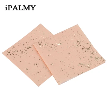

ipalmay 1000pcs Gold and Pink Dot Wedding Paper Napkins for Birthday Baby Shower Paper Party Lunch Napkins Tabelware Supplies