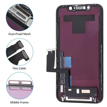 

LCD Digital Display Touch Screen Digitizer Replacement Tool Kit for iPhone XR