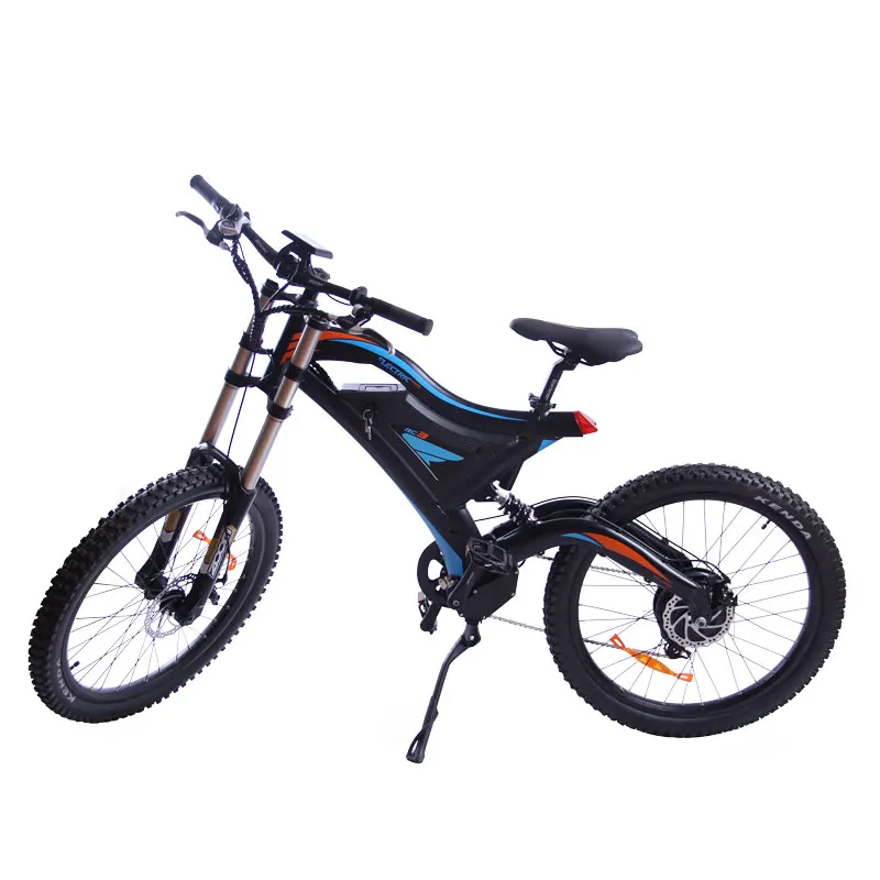 Электрический дорожный велосипед EZBIKE, электромотор TDE15, рама из алюминиевого сплава, электровелосипед с аккумулятором 500 Вт, электрический велосипед 26 дюймов, горный велосипед - Цвет: 48v 14ah