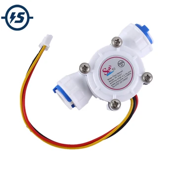 

G3/8 Water Flow Hall Sensor Switch Flowmeter Hall Sensor Counter 0.8MPa 10L/min DC 5V 24V 3/8 inch