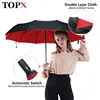 Double Windproof Umbrella Rain Women Ten Bone Automatic 3Folding Umbrella Female Male Car Luxury Large Umbrella Men Rain Parasol ► Photo 1/6