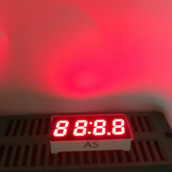 

5pcs 0.25inch 7Segment 4-bits Clock LED Display Timer RED 4 Digital Numbers LED Signs Display Cube Clock LED Displays Cathode