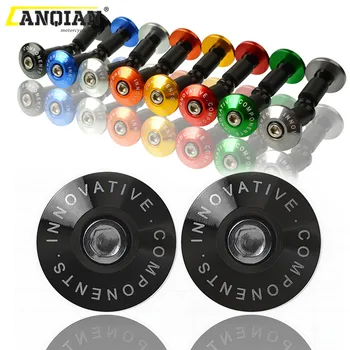 

Motorcycle Handle Ends Bar Balanced Plug Slider Handlebars Cap Grips For MV Agusta Brutale 675 800 900 910 Suzuki Burgman 400