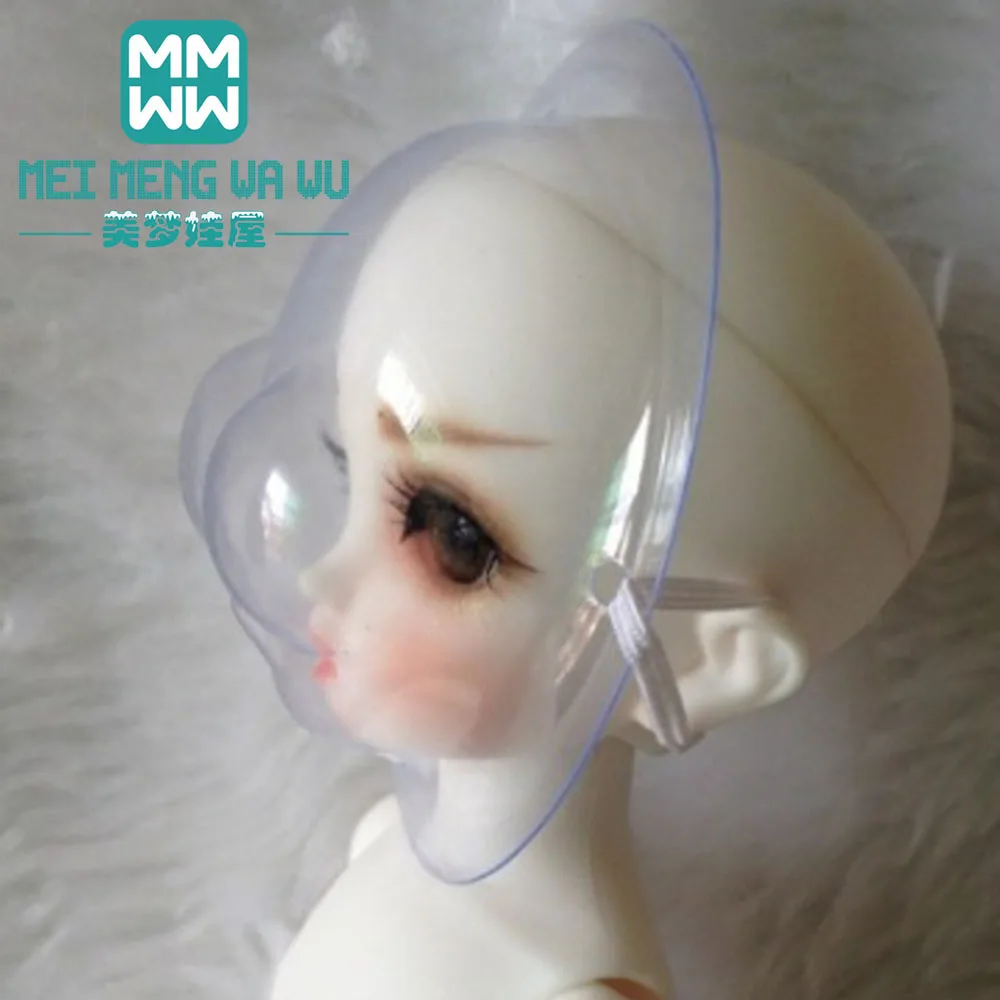 Silicone Wig Cap Protection Cover Prevent staining For 1/6 1/4 1/3 bjd doll