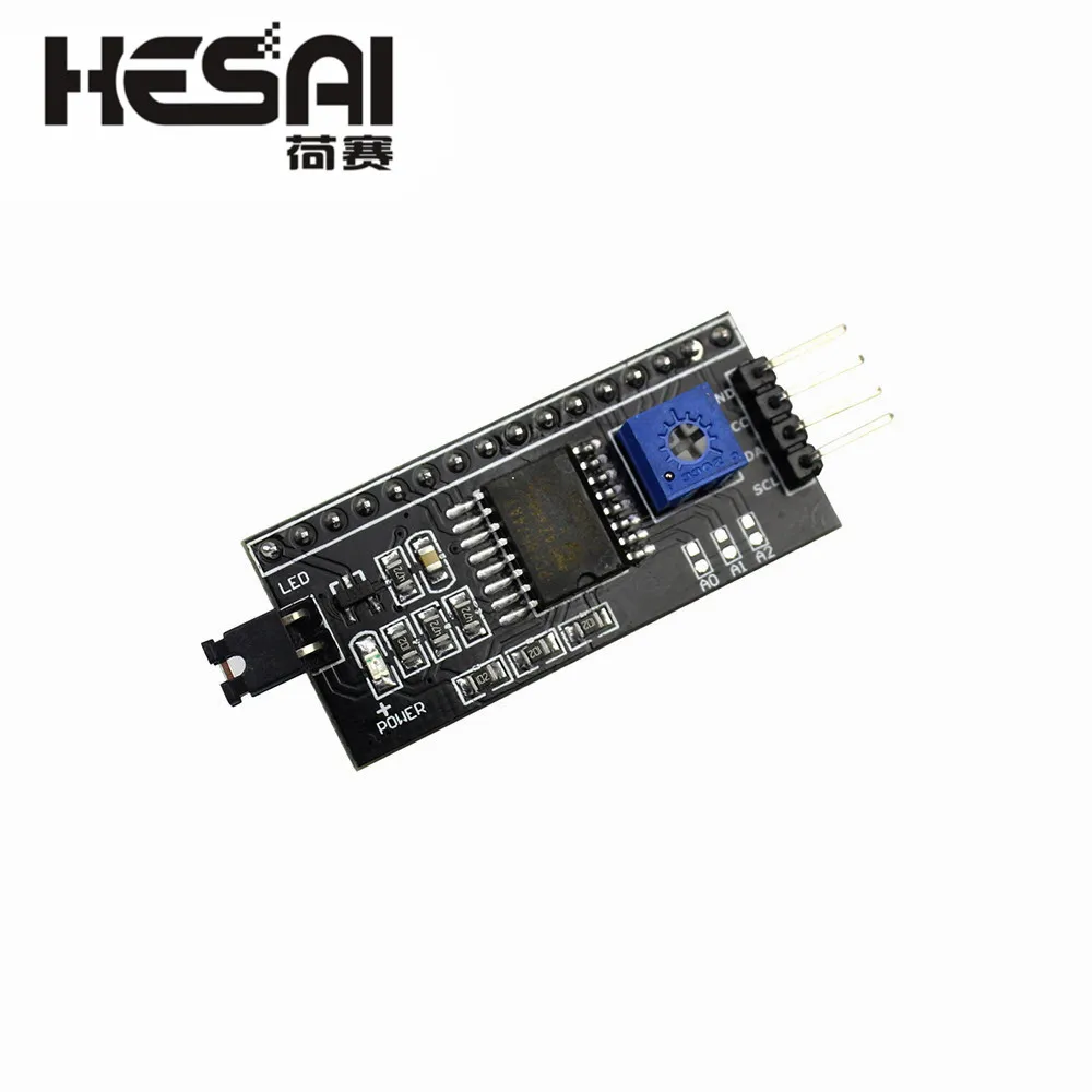 1602 ЖК модуль синий/желто зеленый экран с IIC/I2C 16x2 подсветки LCD + I2C IIC 5V Для arduino DIY