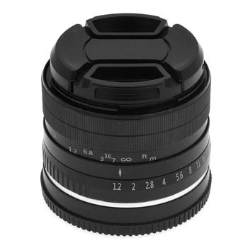 

Camera Lens 35mm Camcorder Lens F1.2 Large Aperture Prime APS-C Lens For Sony E Mount Mirrorless Cameras