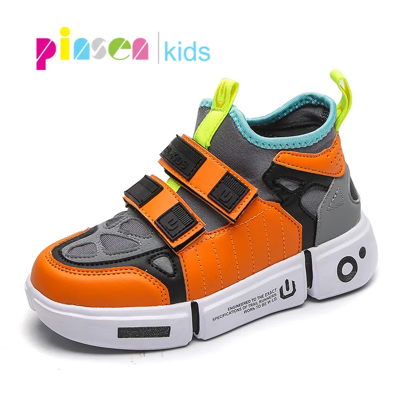 Осень-зима, детские кроссовки, обувь для мальчиков, модная повседневная детская обувь для девочек, спортивная детская обувь для мальчиков, Chaussure Enfant