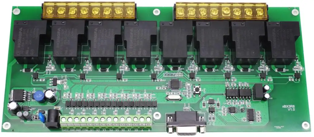 Индивидуальные 8 канальный сетевой релейный модуль контроллера Ethernet RS232 RS485 Modbus TCP