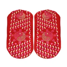 Мягкие теплые износостойкие Самонагревающиеся Носки для взрослых Массаж стимулирование ног Турмалин спортивные моющиеся дезодорирующие магнитной терапии