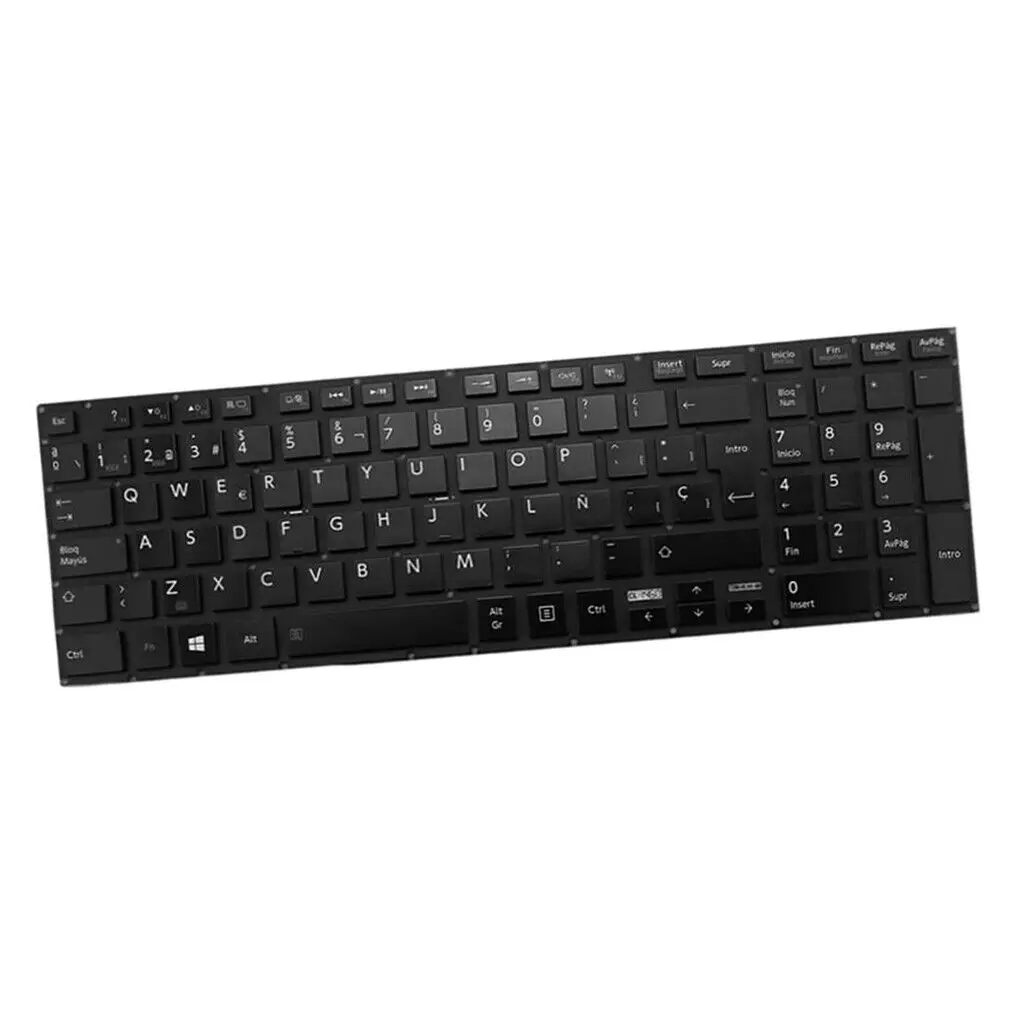 Испанская клавиатура Teclado Клавиатура для ноутбука Toshiba Satellite P50-B P50T-B P55-B SP