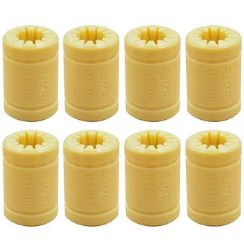

HOT-8Pcs 3D Printer Solid Plasticizer Bearing ID 8mm Shaft RJMP-01-08