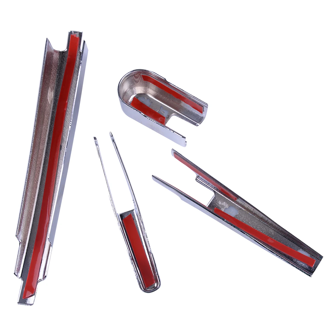 CITALL Chrome ABS Rear Window Tail Windshield Rain Wiper Brush Blade Cover Trim Fit for Hyundai Tucson