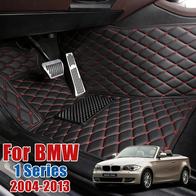 Кожаные автомобильные коврики для BMW 1 серии E88 трансформер 118d 118i 120i 120d 123d 125i 128i