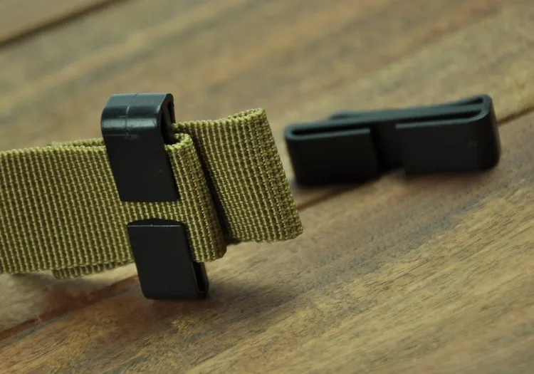 

5X25mm 38mm 50mm Quick Slip Keeper Plastic Buckle Webbing Ending Clips Adjusting Strap Belt Molle Tactical Backpack Camping