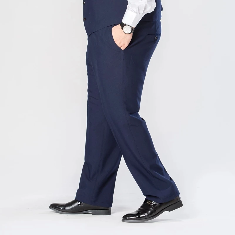 Suit Pants Slacks Business Big-Size Wedding Gentleman 8XL BAO 7XL Spring Straight SHAN