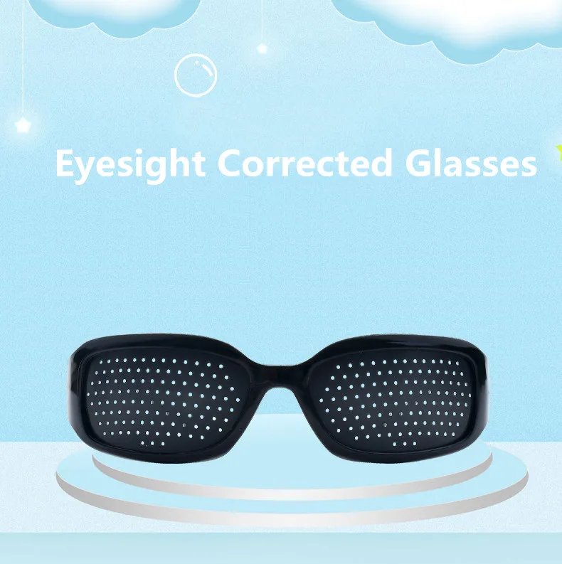 Очки Для Ухода За Зрением, с отверстиями, для мужчин и женщин, для защиты от близорукости, очки с отверстиями для глаз, для упражнений, для улучшения зрения, естественные лечебные очки