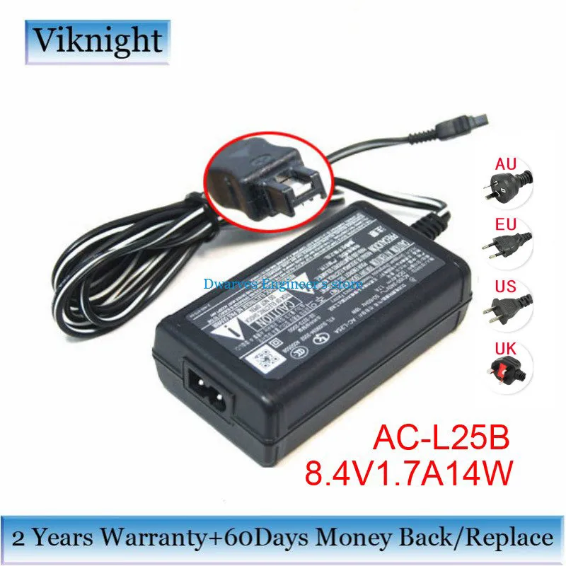 Оригинальный AC L25B 8 4 в 1.7A 14 Вт ac адаптер питания для SONY DSC HX1 DCR IP PC PJ HDR SR8 зарядное