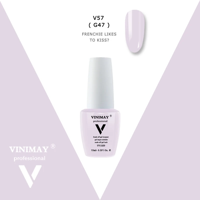V57 VINIMAY Гель-лак для ногтей, новинка, 96 цветов, Гель-лак, Гель-лак для ногтей, набор праймеров, замачиваемый УФ-лак для ногтей, 15 мл - Цвет: V57