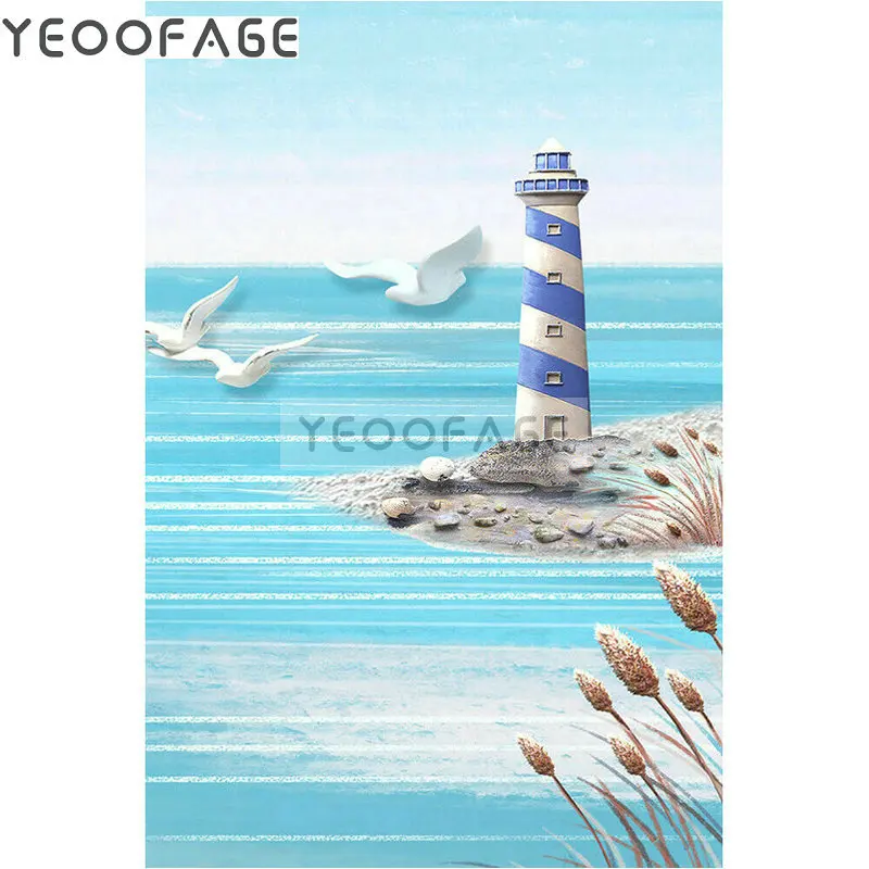 

DIY 5D Square Diamond Painting Cross Stitch Kits lighthouse Diamonds Embroidery Crystals home Decor resin drill Mosaic Picture