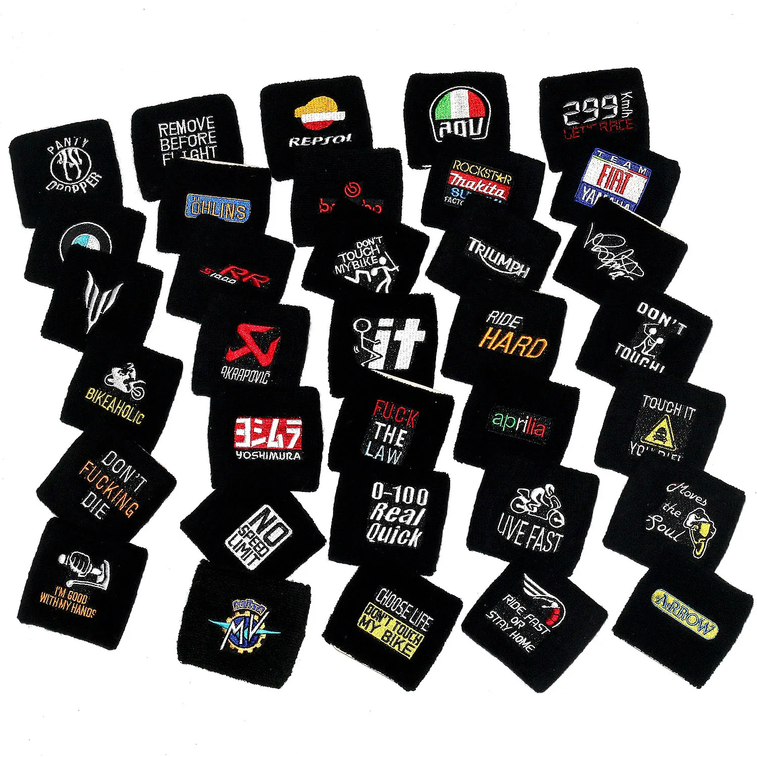 3d-вышивка логотипа мотоциклетный передний жидкий масляный тормоз резервуар