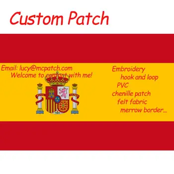 

Hot Custom Embroidered Patch PVC Punk Iron on Patches for clothing Hook and Loop Heat Transfer Stickers Applique Halloween DIY