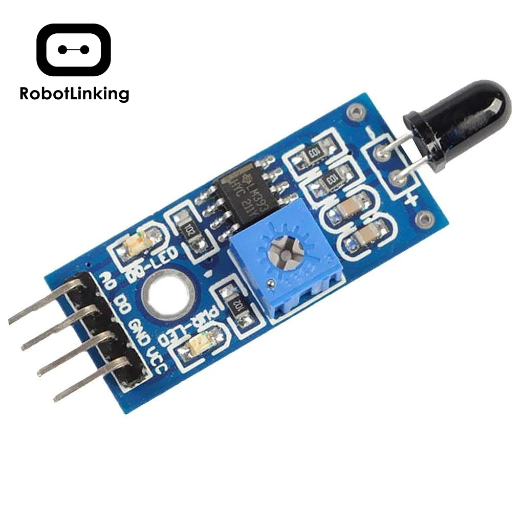 ИК инфракрасное Обнаружение пламени модуль датчика для Arduino датчик 3 V 5