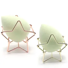 Держатель спонжа для макияжа, косметическая стойка для макияжа, пуховка для пудры, блендер, стойка для хранения губки, подставка для сушки