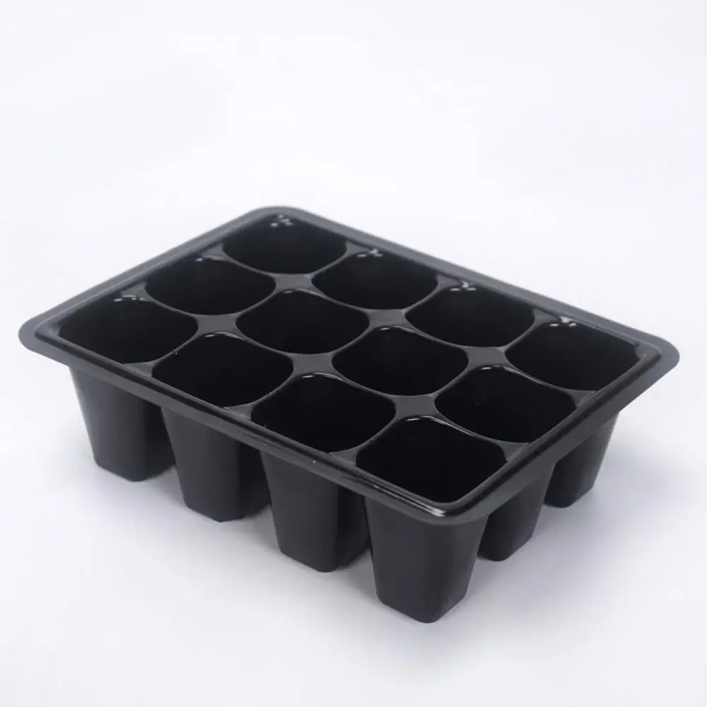 NEW-6-12-Holes-Plastic-Nursery-Pots-Planting-Seed-Tray-Kit-Plant-Germination-Box-With-Dome (4)