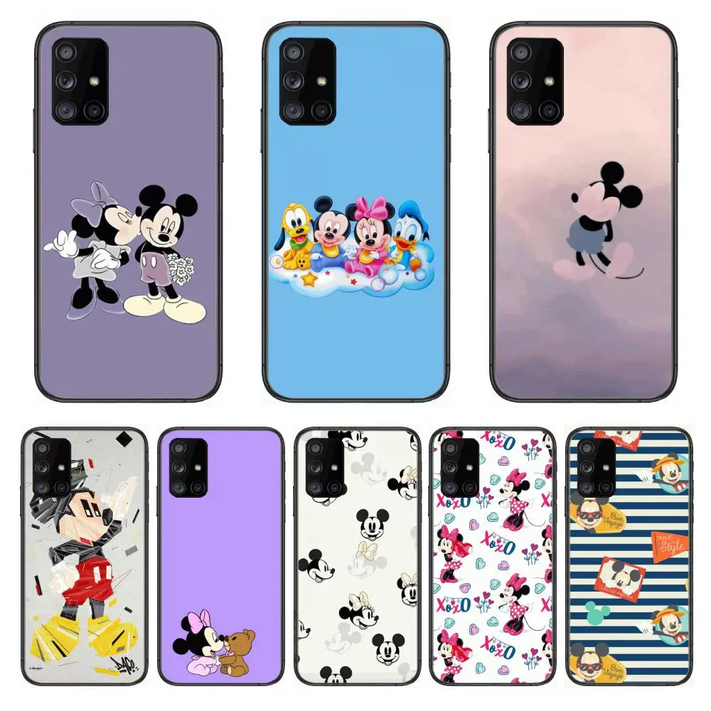 Чехол-накладка для Samsung Galaxy A 90 50 51 20 71 70 40 30 10 80 E 5G S с изображением диснеевской мыши