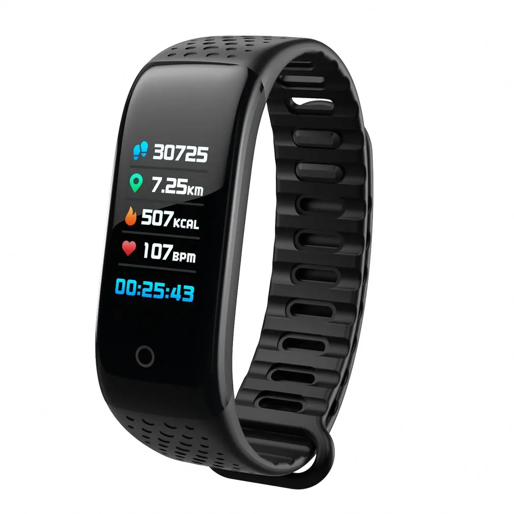 

Z6 Heart Rate Monitoring Multi-function Sports Step Watch Swimming Waterproof Bracelet Smart Reminder Smart Bracelet