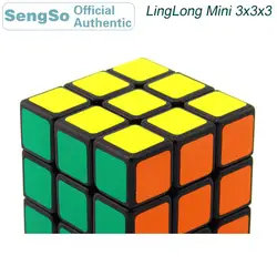 ShengShou LingLong Mini 3x3x3 магический куб 3x3 для профессионального соревнования Neo speed Cube головоломка антистрессовые игрушки для детей