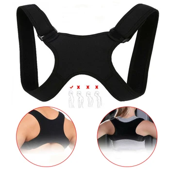 

Brace Support Belt Adjustable Back Posture Corrector Clavicle Spine Back Shoulder Lumbar Posture Correction