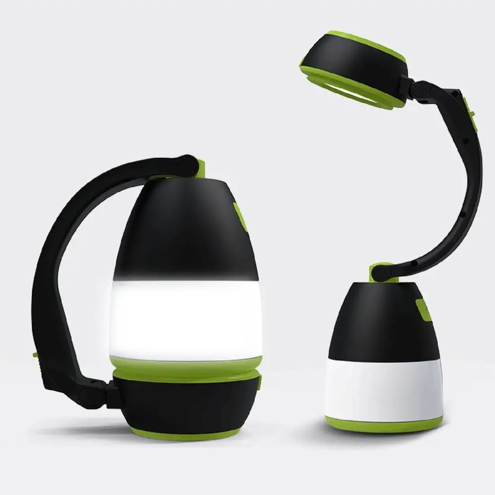 

Multi-function LED USB Rechargeable Camping Light Hiking Lamp Outdoor Hiking Home 3 In1 Flashlight Table Desk Lamp Power Bank