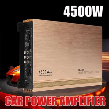 

4500W 4 Channel Car Amplifier Speaker Vehicle Amplifier Power Stereo Amp Auto Audio Power Amplifier Car Audio Amplifier