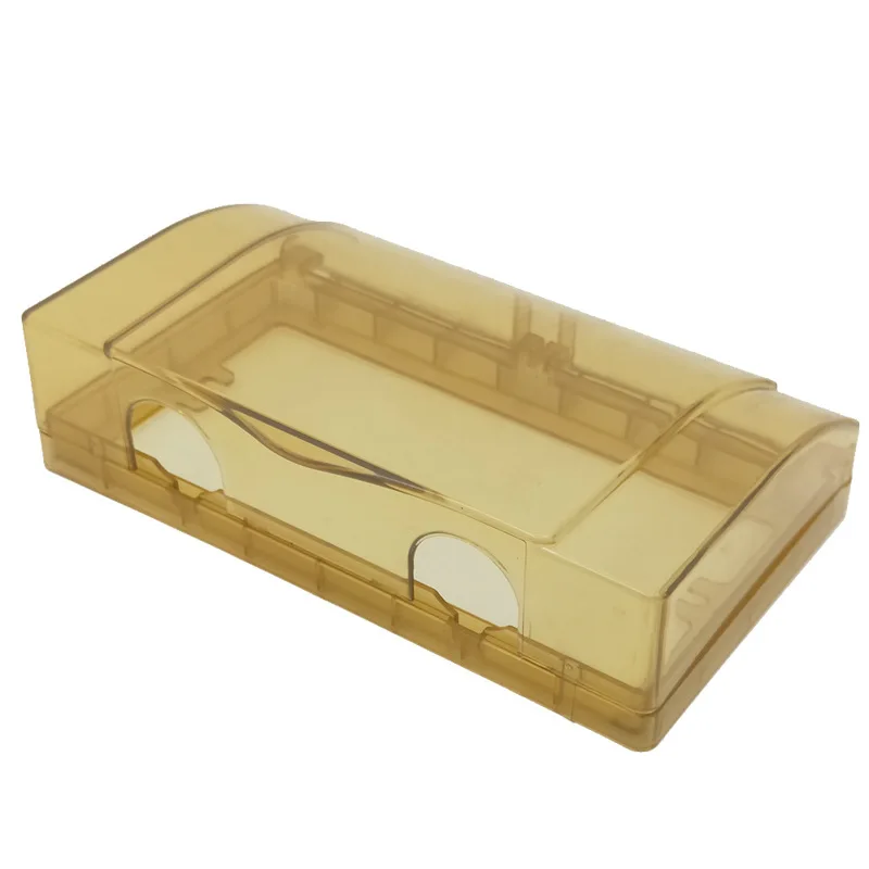 Два 86-тип электрической розетки Водонепроницаемый коробка с двойным Ванная комната коробка настенный выключатель всплеск коробка золото