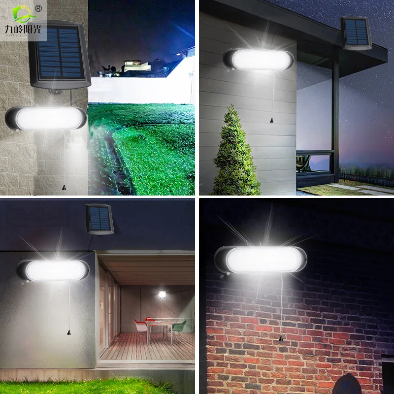 HobbyLane уличный светильник, водонепроницаемый настенный светильник на солнечных батареях для виллы, сада, солнечная панель, сад, двор, вилла, коридор