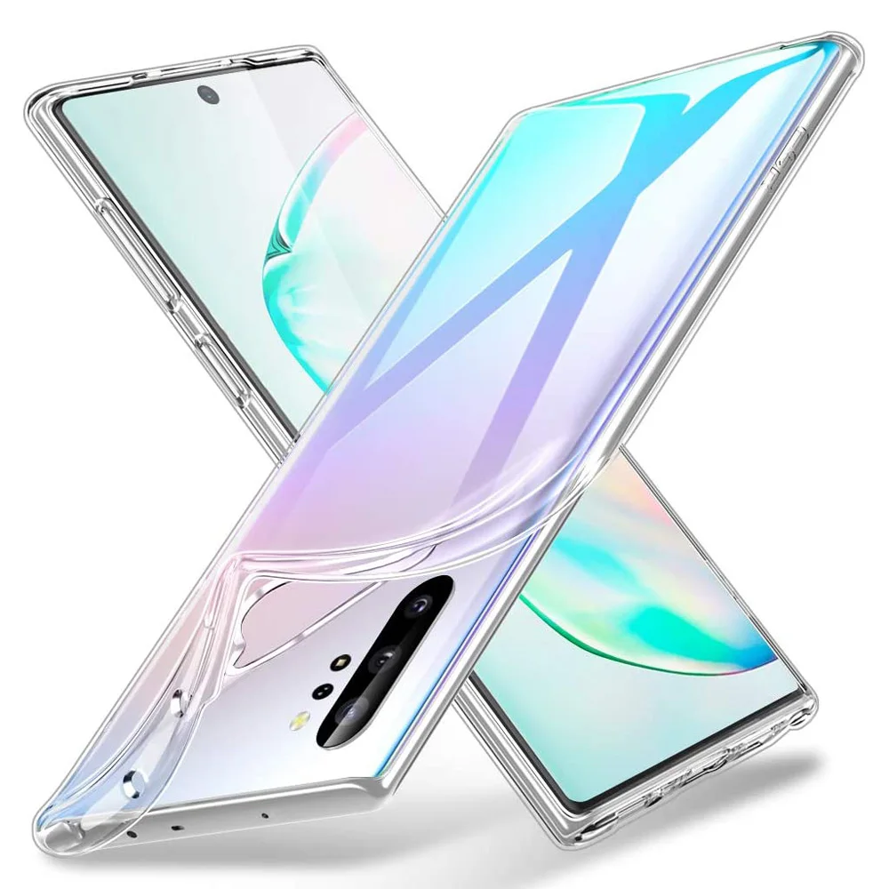 Slim Case For Samsung Galaxy Note 20 Ultra Soft TPU Silicone Clear Case For Galaxy Note 10 Plus Pro Back Cover Note 20 Ultra kawaii phone cases samsung Cases For Samsung