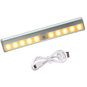 

Motion Sensor Night Light 10Led Human Body Infrared Night Light Battery Powered Wireless Infrared Motion Detector Wall Light