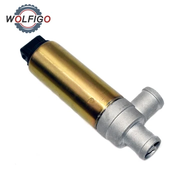

WOLFIGO Idle Air Control Valve IACV 035133455F for Audi 90 100 200 Coupe Quattro VW Golf GTi Corrado Jetta Scirocco 1984-1991